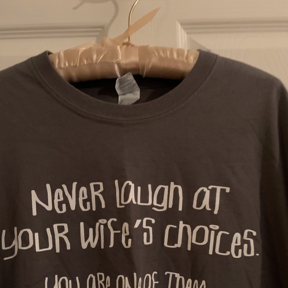 Tshirt with funny message !